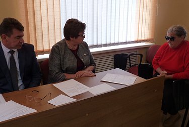 Ольга Хромушина встретилась с жителями Тоцкого района
